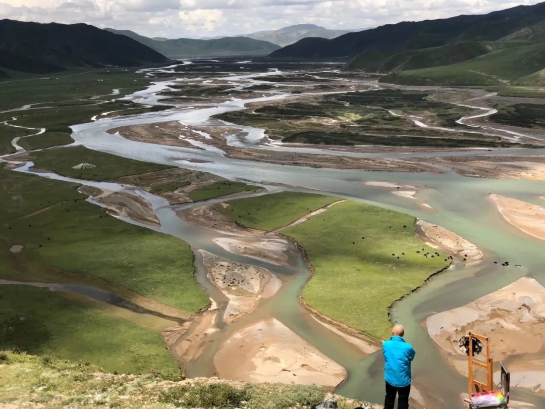 黄河魂 赤子心——王克举百米油画长卷《黄河》